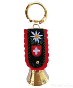 Cloche suisse porte clé - Fonte