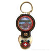 Swiss bell key ring - Lausanne round