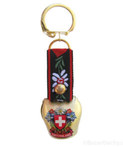 Clochette suisse porte clé - Mini courroie