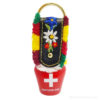 Portachiavi con campana svizzera - Croce svizzera rossa