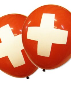 Ballon baudruche – Croix suisse