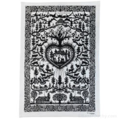 Linge cuisine suisse - Decoupage poya