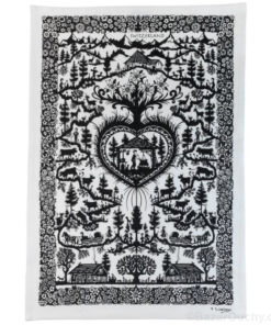 Linge cuisine suisse - Decoupage poya