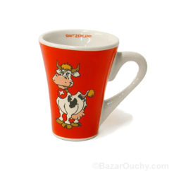 Swiss espresso cow cup
