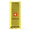 Feuerzeug aus Goldbarren - Schweizerkreuz