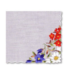 Swiss embroidered handkerchief