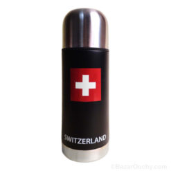 Thermos small - Black - Swiss cross