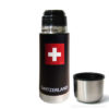 Thermos piccolo - Nero - Croce svizzera