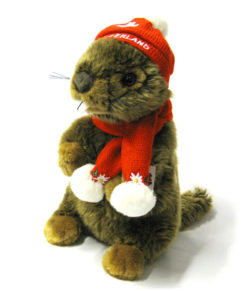 Plush marmot yodel jodle