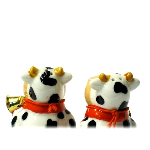 Salt and pepper - Black and white Swiss cow