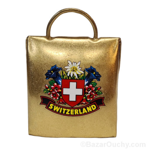 Kleine Schweizer Glocke aus Goldmetall