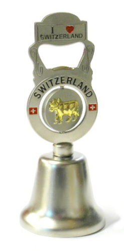 Schweizer Kreuz Tischglocke