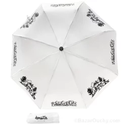 Parapluie blanc poya découpage suisse