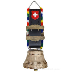 Swiss cow bronze bell