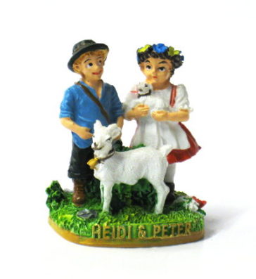 Heidi- Comansi Y99874 Figura di Peter, Colore Mehrfarbig, 8 cm, 99874