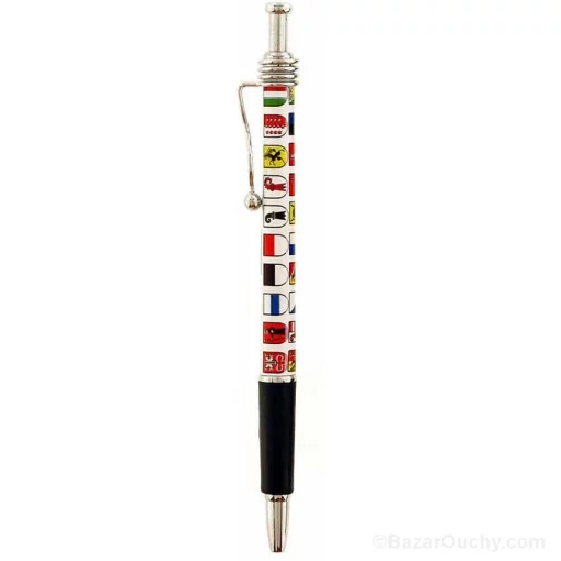 Stylo avec cantons suisses