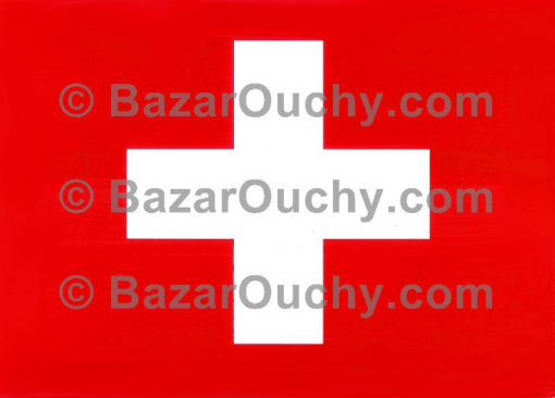 Carte postale croix suisse