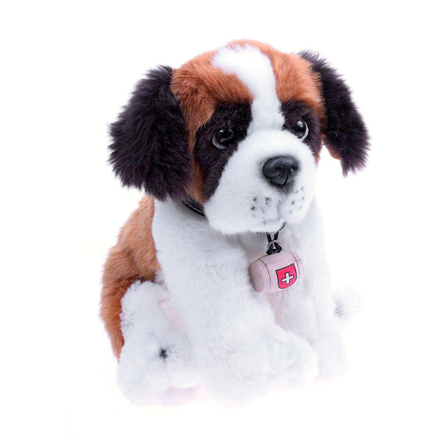 st bernard soft toy