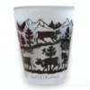 Verre a shot - Decoupage poya suisse
