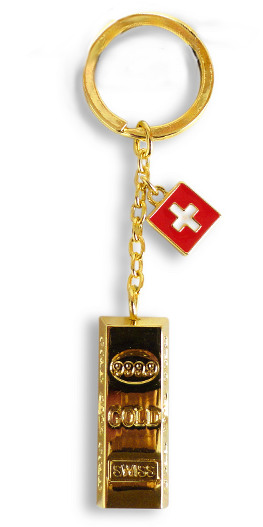 Gold Bullion Key Ring