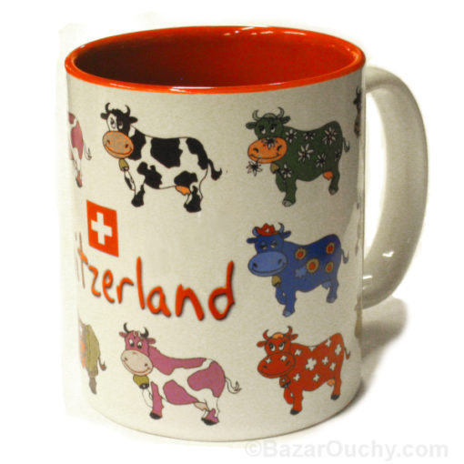 Swiss cow cup