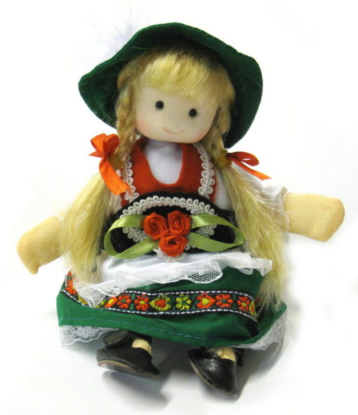 Poupée suisse folklorique
