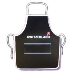 Delantal suizo y guante de cocina