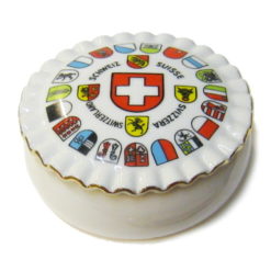 Porzellan Swiss Box