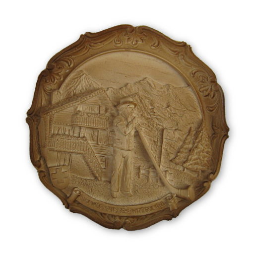 Assiette cor des Alpes