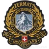 Abzeichen nähen Schweiz Zermatt 4478m