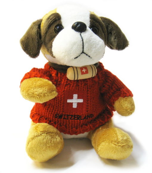 Peluche St-Bernard 18cm