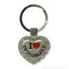 Heart key ring - I love Switzerland_