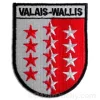 Ecusson coudre Valais-Wallis