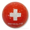 Balle de gold rouge croix suisse