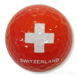 Balle de gold rouge croix suisse