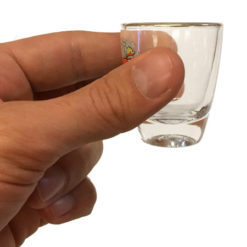 Small Swiss liqueur glass