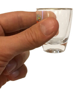 Petit verre suisse à liqueur