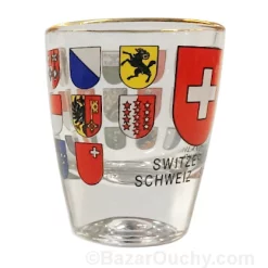 Schnapsglas - Likör - Schweizer Kantone