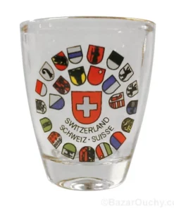 Verre à shot cantons suisses