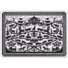 Carte postale decoupage poya noir et blanc