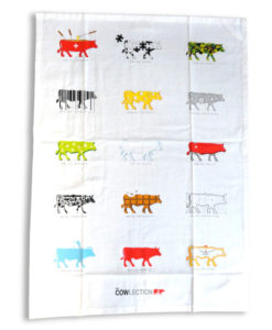 Tea towel Swiss linen