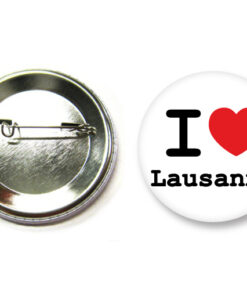 Badge I love lausanne