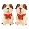 Salt and pepper - Saint Bernard dog