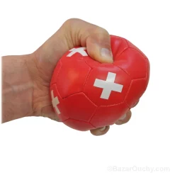 Ballon croix suisse mou