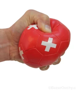Ballon croix suisse mou