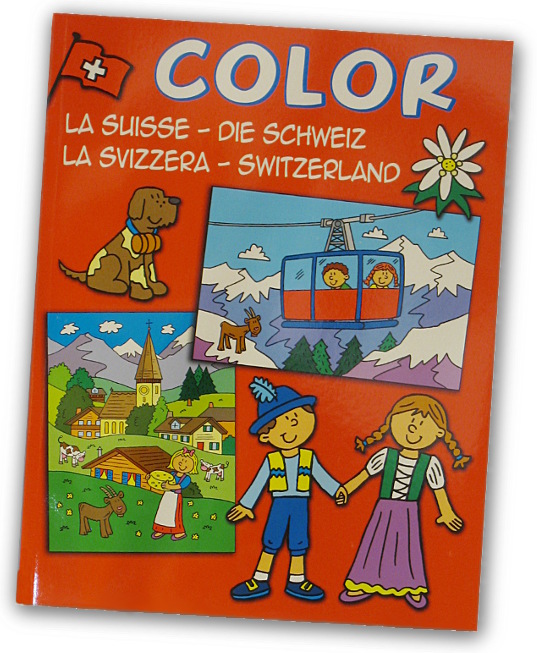 Le Livre de Coloriage Suisse – Bergli