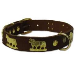 Collar de perro Appenzell marrón oscuro