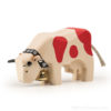 Swiss wooden cow toy