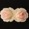 Broche en ivoire - Roses