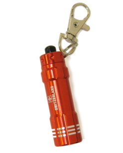 Flashlight keychain